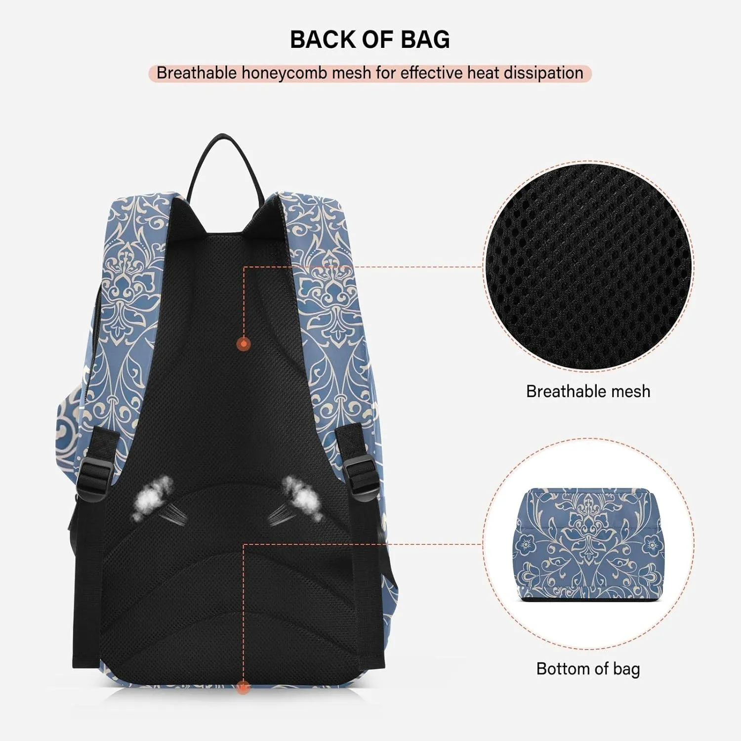 GAIGEO Cool Soccer Graffiti Pickleball Backpack, Multiple Storage Compartments Tennis Racket Backpack, Foldable Pocket