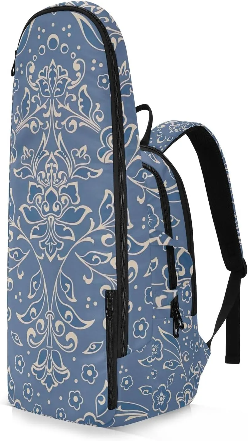 GAIGEO Cool Soccer Graffiti Pickleball Backpack, Multiple Storage Compartments Tennis Racket Backpack, Foldable Pocket