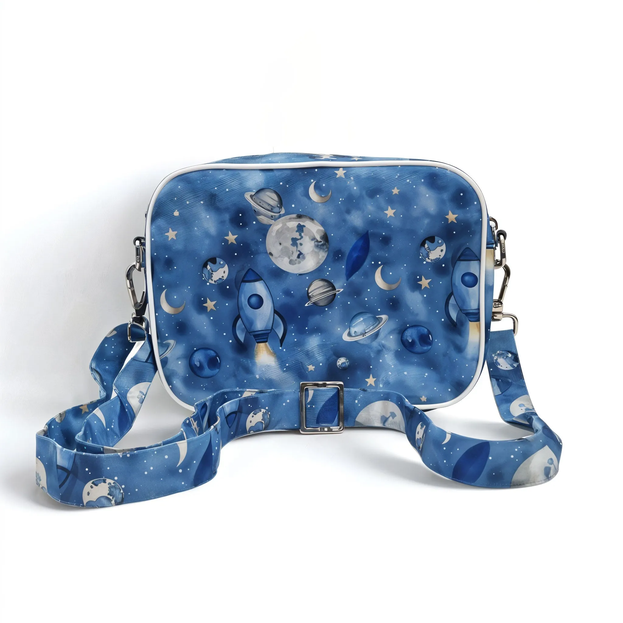 GALAXY WONDERS PRINT TRAVEL BAG
