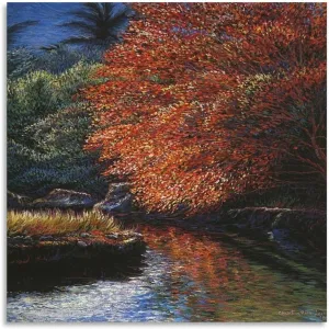 Generic Garden Nature Landscape Christian Ries Lassen Wall Art Poster Canvas Art Poster And Wall Art Picture Print Modern Family Bedroom Decor Posters 24x24inch(60x60cm), Unframe-style