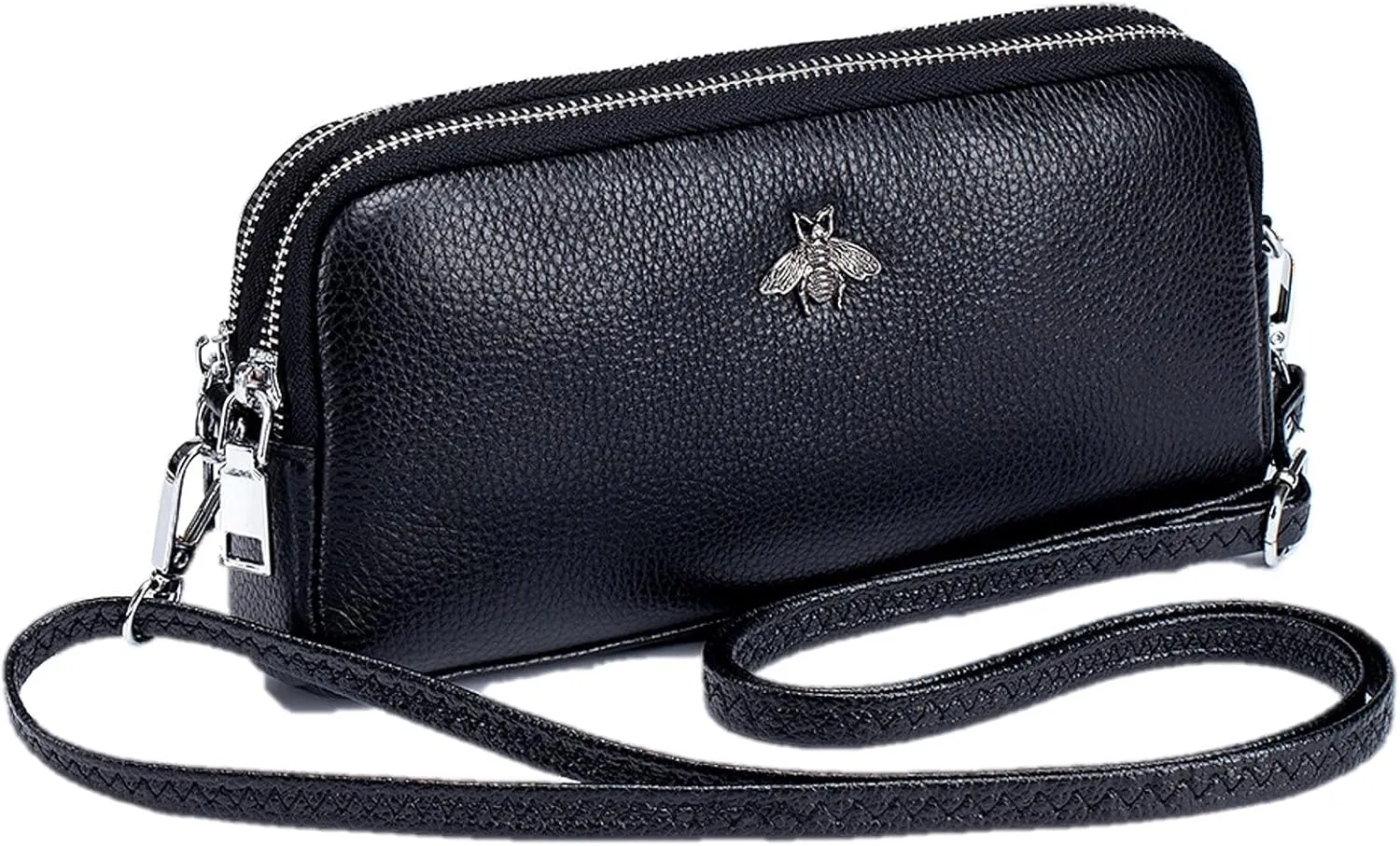 Genuine Leather Touch Screen Phone Bag Case Wristlet Handbag Wallet for Women Girls