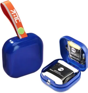 GIKIDA Survival Kit, Perfect During Family Outing, Camping, Climbing, Backpacking, Travel, Ultra-Light, Easy to Carry, Tracker for Emergencies Navy