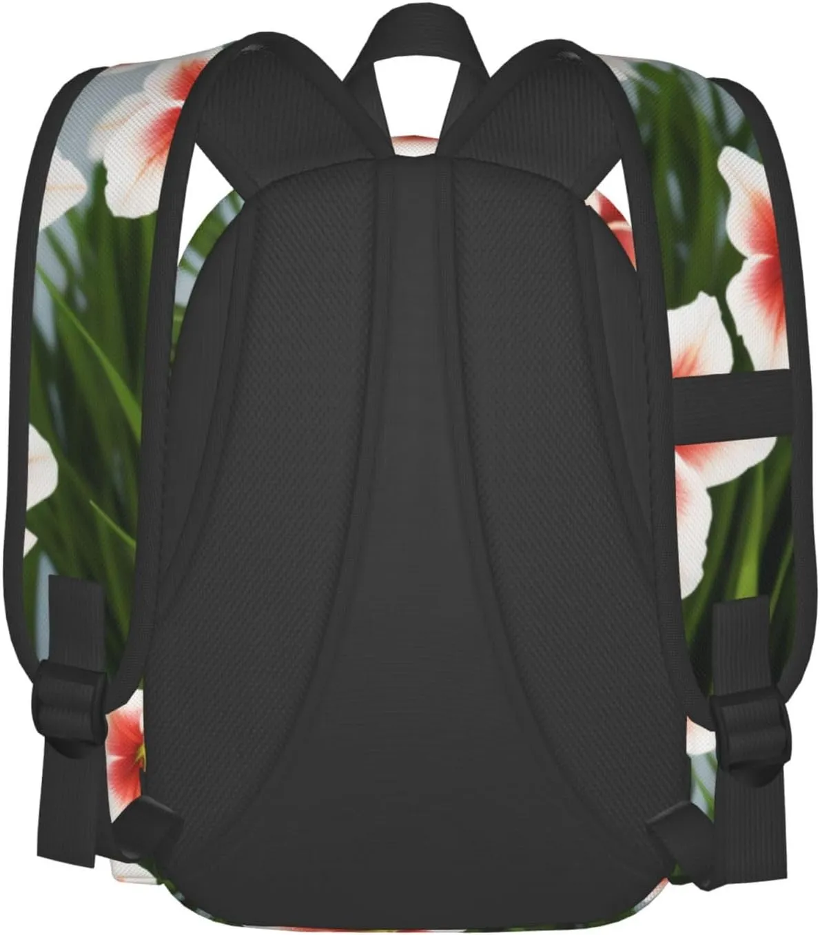 Gladioluses Backpack Print Shoulder Canvas Bag Travel Large Capacity Casual Daypack With Side Pockets