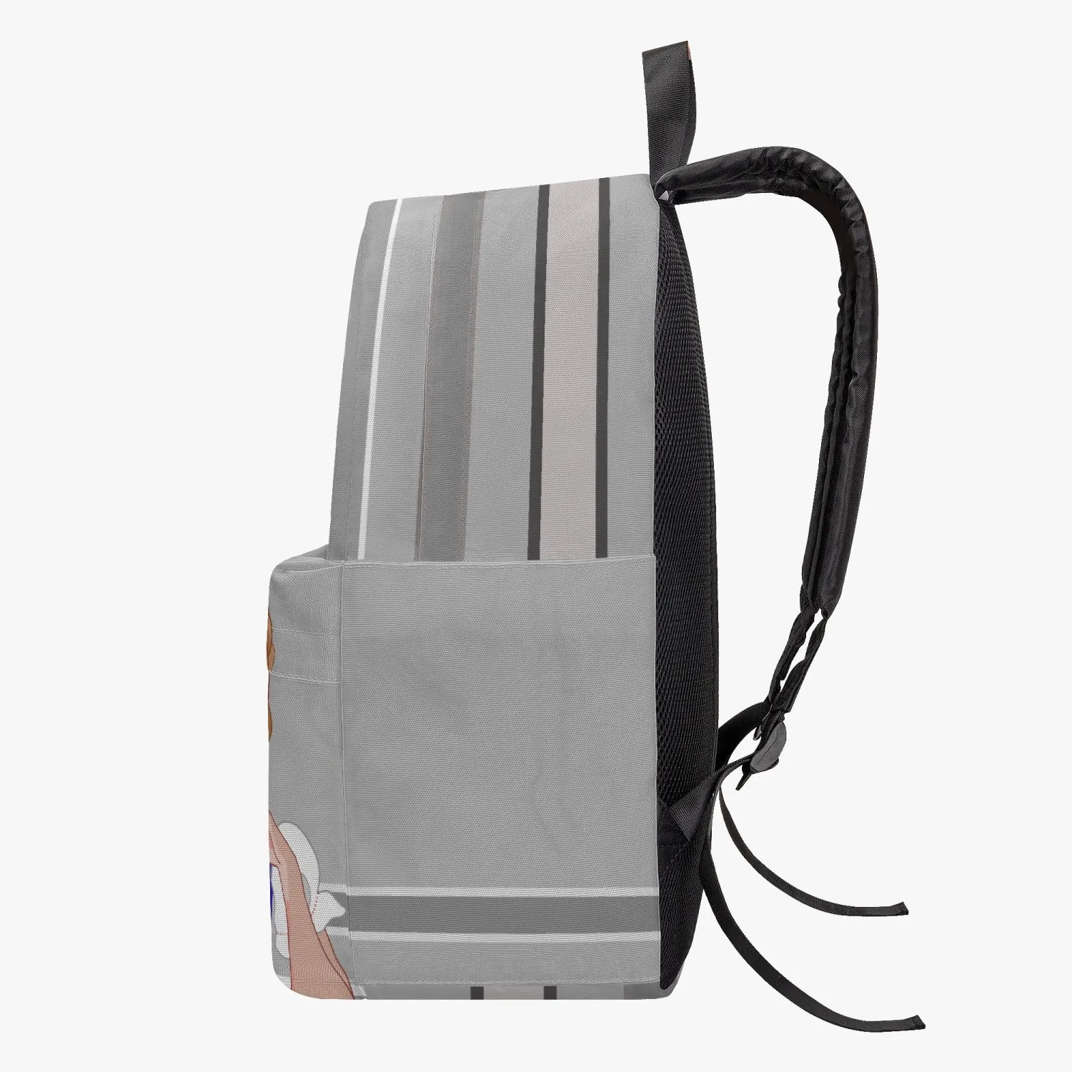 GLOBAL FREEDOM UNITED© Couple Albania Grey - All-over-print Canvas Backpack