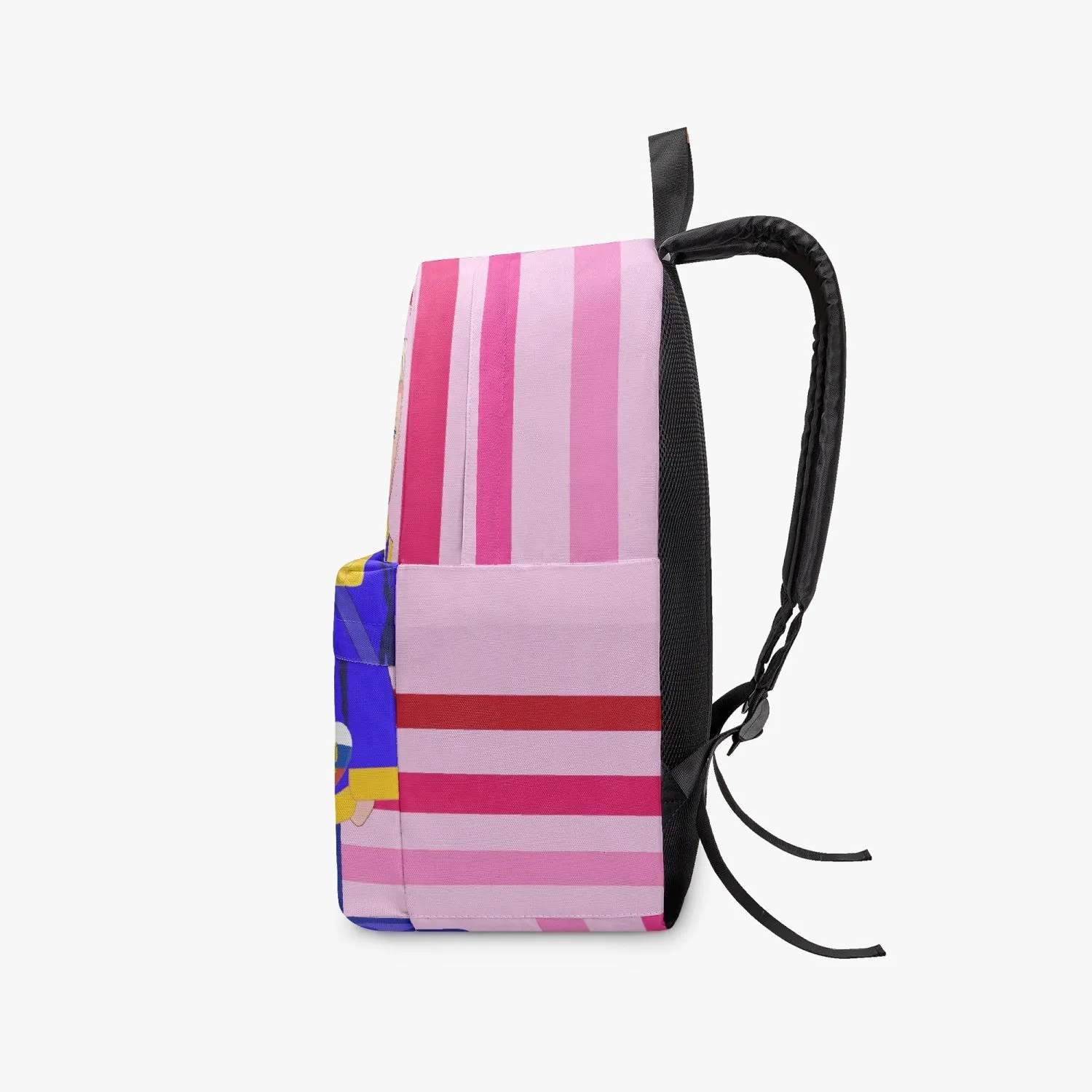 GLOBAL FREEDOM UNITED© Couple Russia Pink1 - All-over-print Canvas Backpack