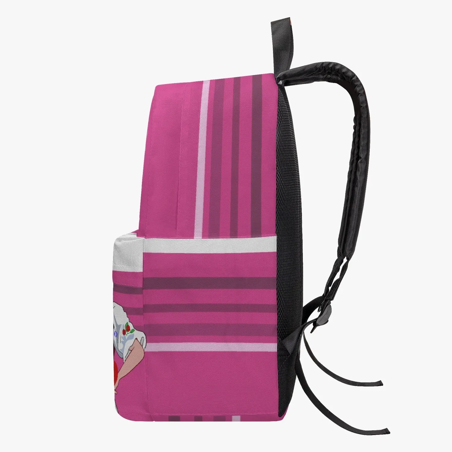 GLOBAL FREEDOM UNITED WOMEN ALBANIA & SERBIA OLD PEACE PINK All-over-print Canvas Backpack