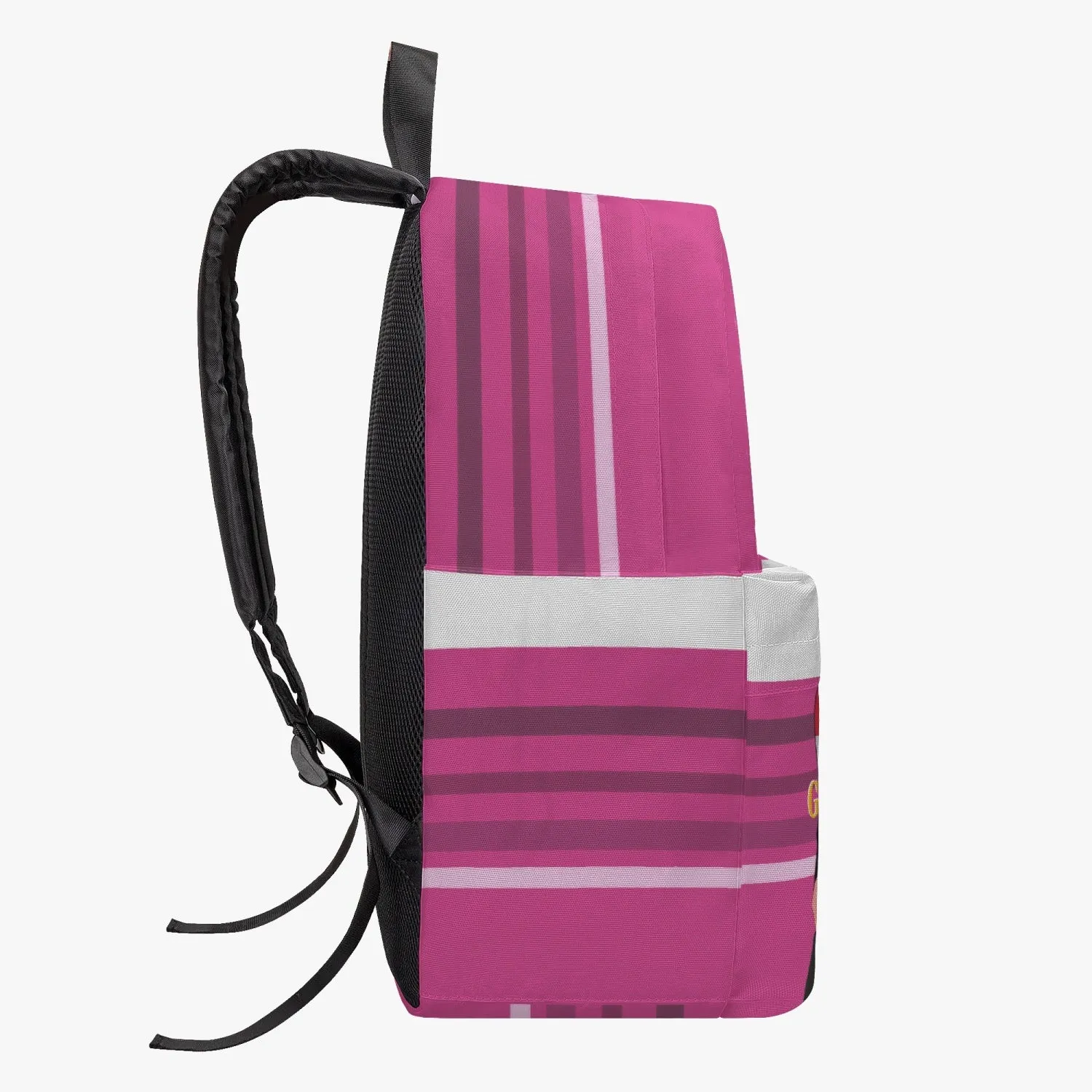 GLOBAL FREEDOM UNITED WOMEN IRAQ & USA OLD PEACE PINK All-over-print Canvas Backpack