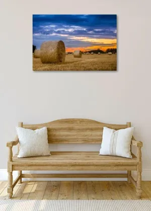 GRANDART.COM - Haystack At Dusk I - Canvas Wall Art By