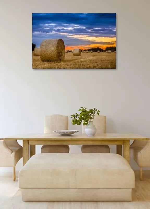 GRANDART.COM - Haystack At Dusk I - Canvas Wall Art By