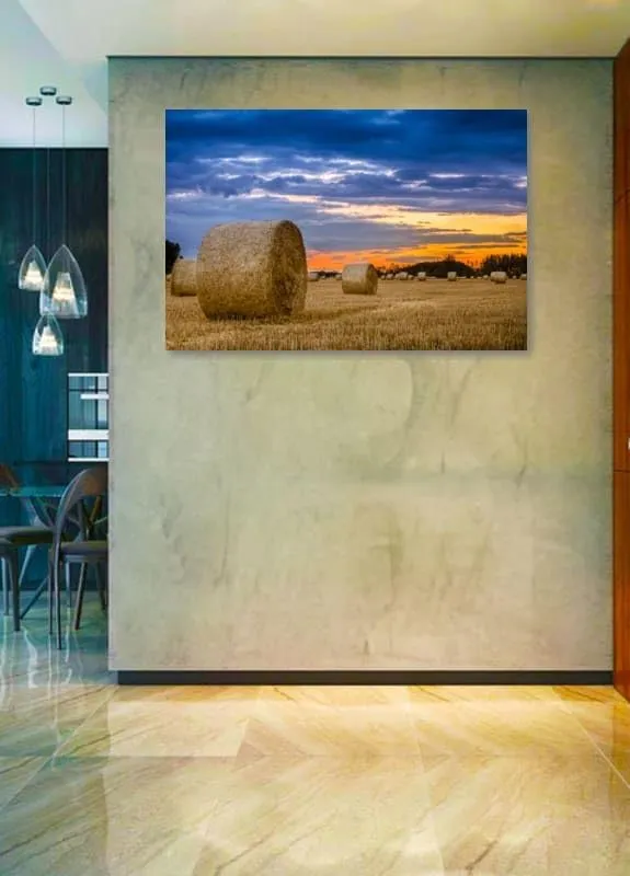 GRANDART.COM - Haystack At Dusk I - Canvas Wall Art By