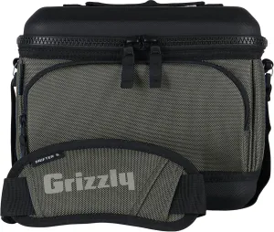 Grizzly Drifter 6-Pack | Flip-top Soft Cooler Bag | Ice Chest for Beach Boat Camping Car Fishing Golf Hiking Hunting Lunch Picnic | Lightweight Portable Insulated Waterproof