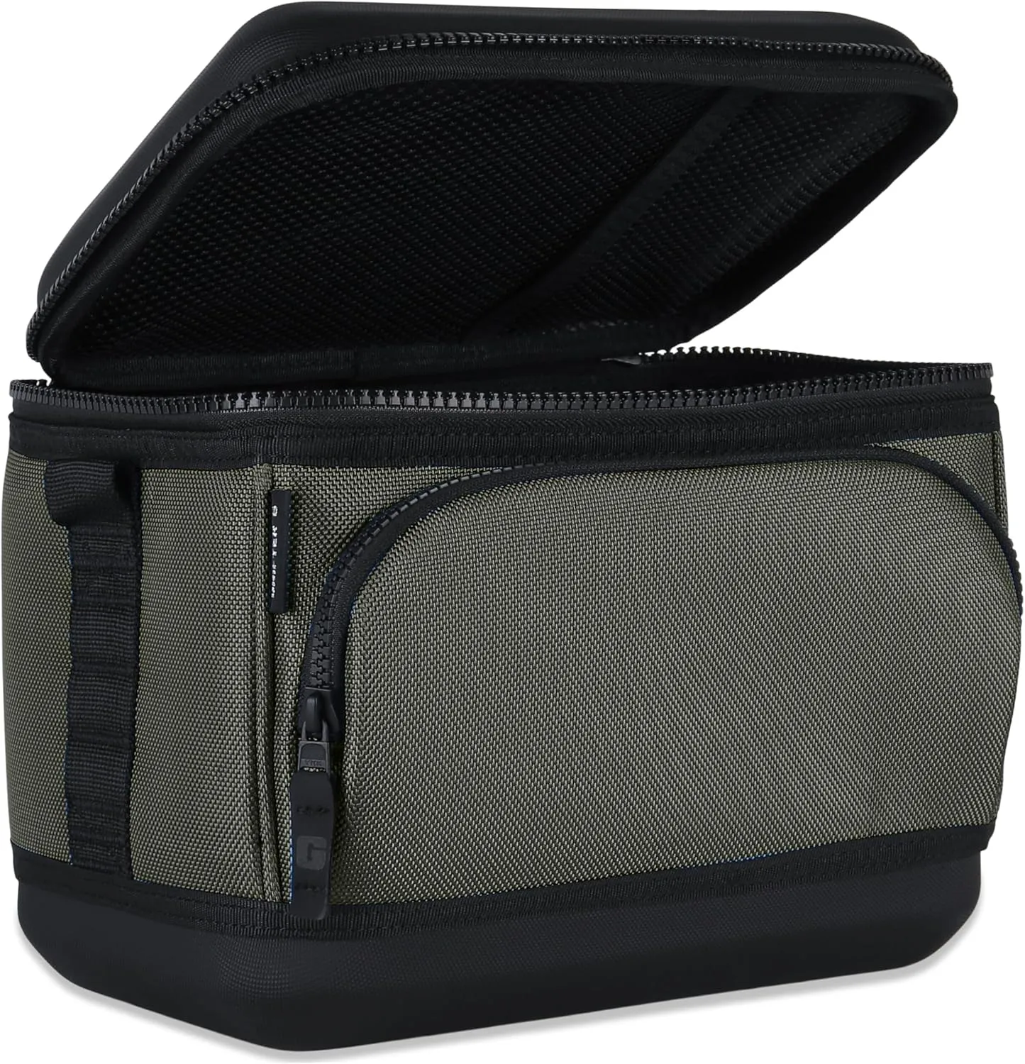 Grizzly Drifter 6-Pack | Flip-top Soft Cooler Bag | Ice Chest for Beach Boat Camping Car Fishing Golf Hiking Hunting Lunch Picnic | Lightweight Portable Insulated Waterproof