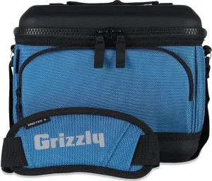 Grizzly Drifter 6-Pack | Flip-top Soft Cooler Bag | Ice Chest for Beach Boat Camping Car Fishing Golf Hiking Hunting Lunch Picnic | Lightweight Portable Insulated Waterproof