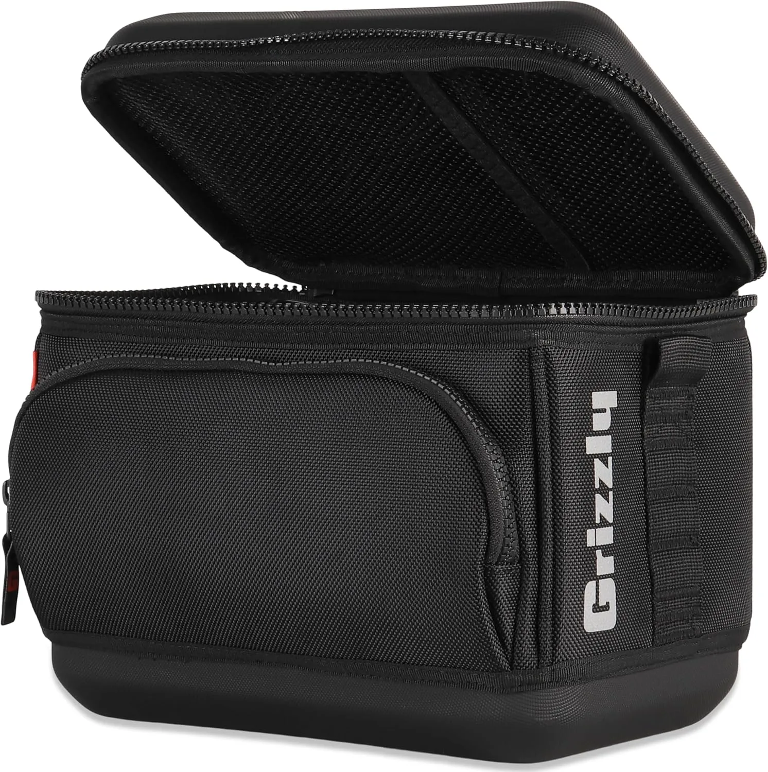 Grizzly Drifter 6-Pack | Flip-top Soft Cooler Bag | Ice Chest for Beach Boat Camping Car Fishing Golf Hiking Hunting Lunch Picnic | Lightweight Portable Insulated Waterproof