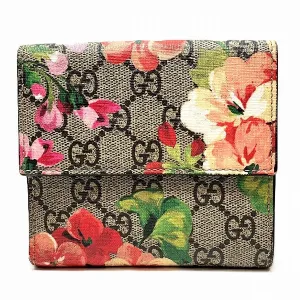 Gucci GG Blooms French Flap Wallet