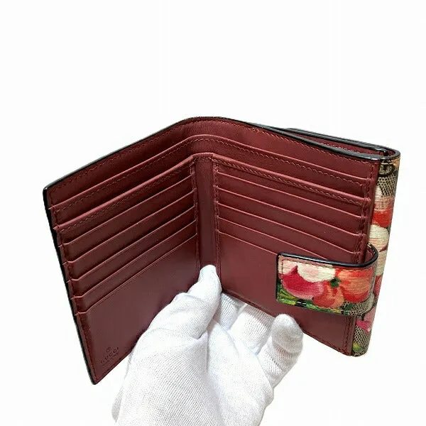 Gucci GG Blooms French Flap Wallet