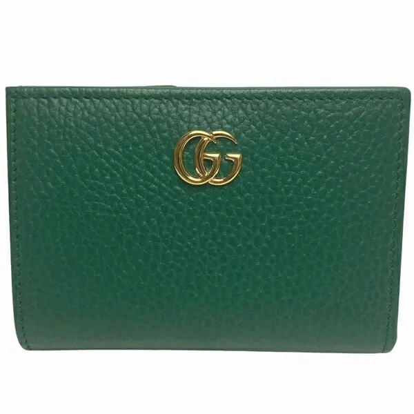 Gucci GG Marmont Green Bifold Wallet