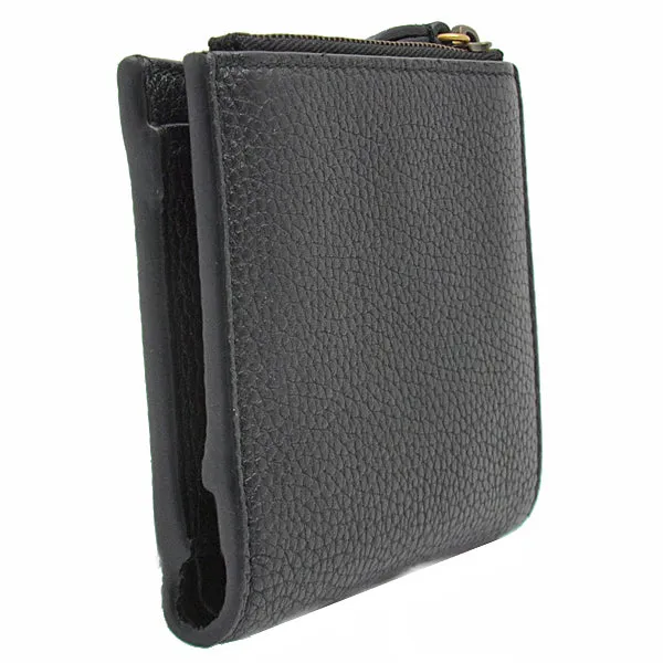 Gucci Leather Animaliere Bee Design Bifold Wallet 498094