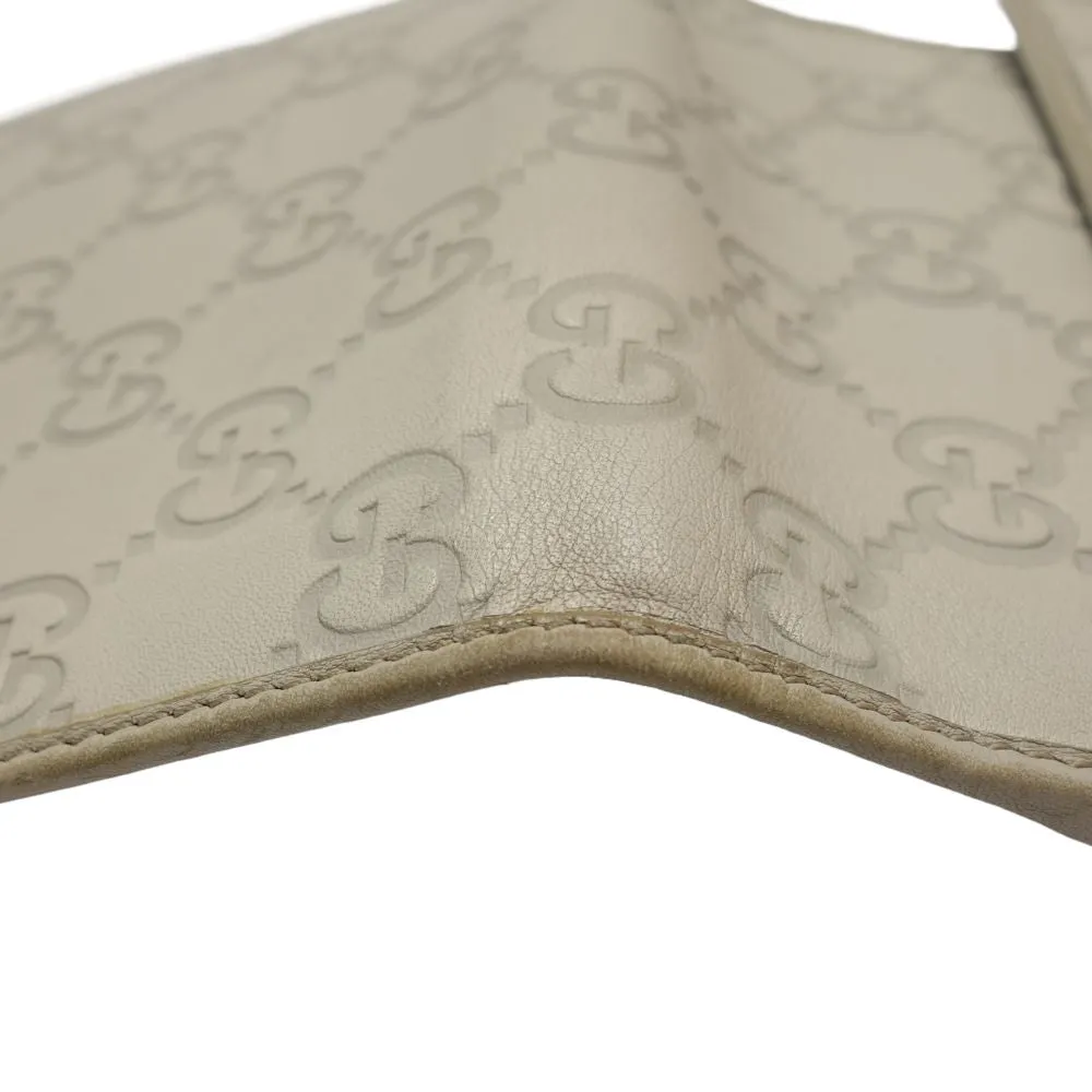 Gucci Leather Bifold Wallet Ivory