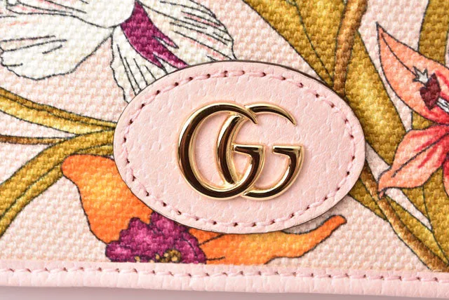 Gucci Mini Wallet Canvas/Leather 577347
