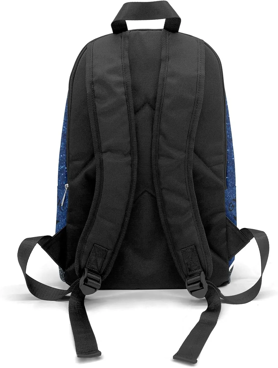 Gymnastic Athlete Blue Glitter Personalized Backpack for Teen Custom Travel Backpack for Boys Girs Bookbag Casual Bag Name Gift, Design 10, EU5566SS
