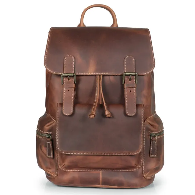 Handcrafted Leather Backpack