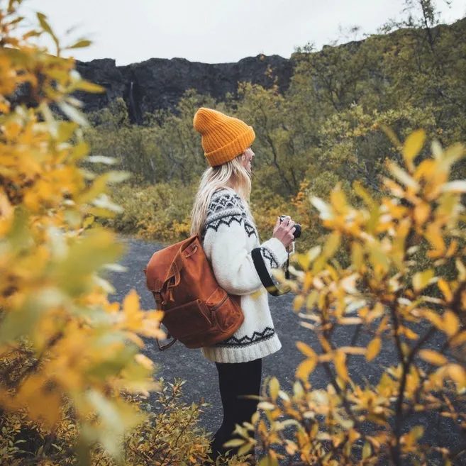 Handcrafted Leather Backpack