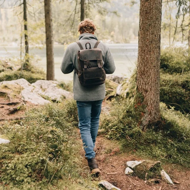 Handcrafted Leather Backpack