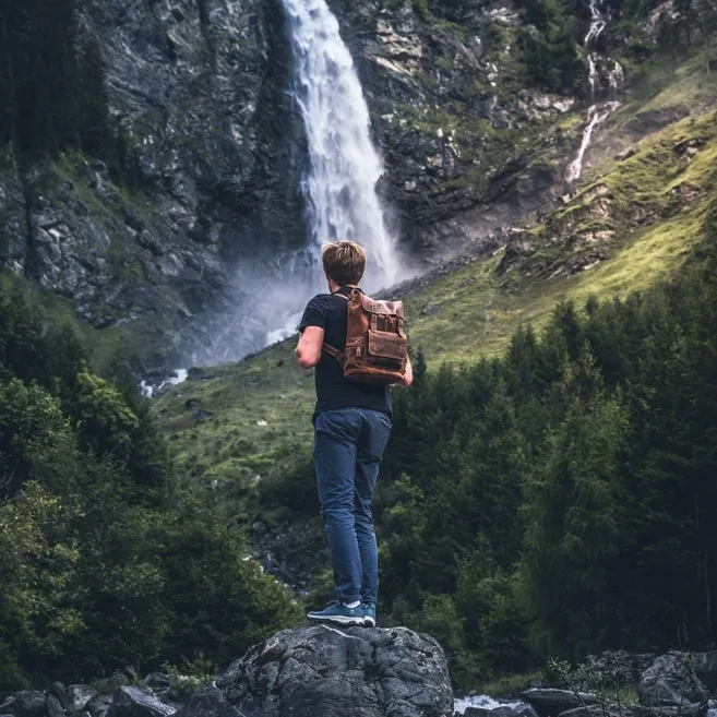 Handcrafted Leather Backpack