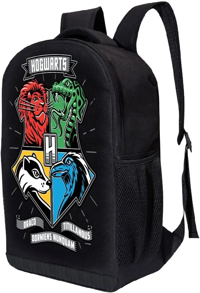 Harry Potter Backpack for School | Kids Travel Backpack School Backpack | Kids Backpack for Boys, Girls, Toddlers Unisex (Hogwarts Houses)