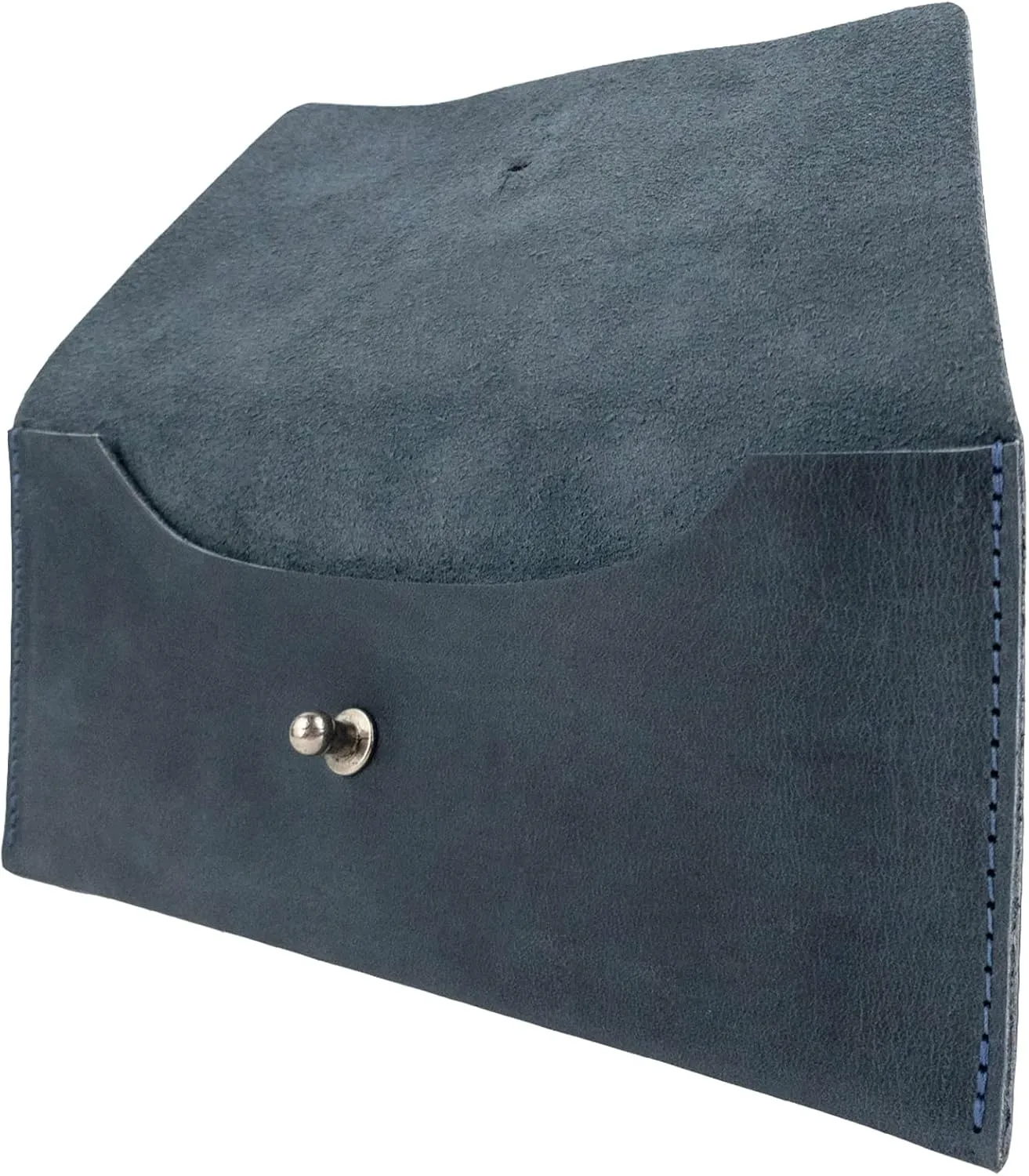 Hide & Drink, Long Utility Pouch Handmade from Full Grain Leather, Stylish Wallet for Carrying and Storing Cash, Coins, Cards