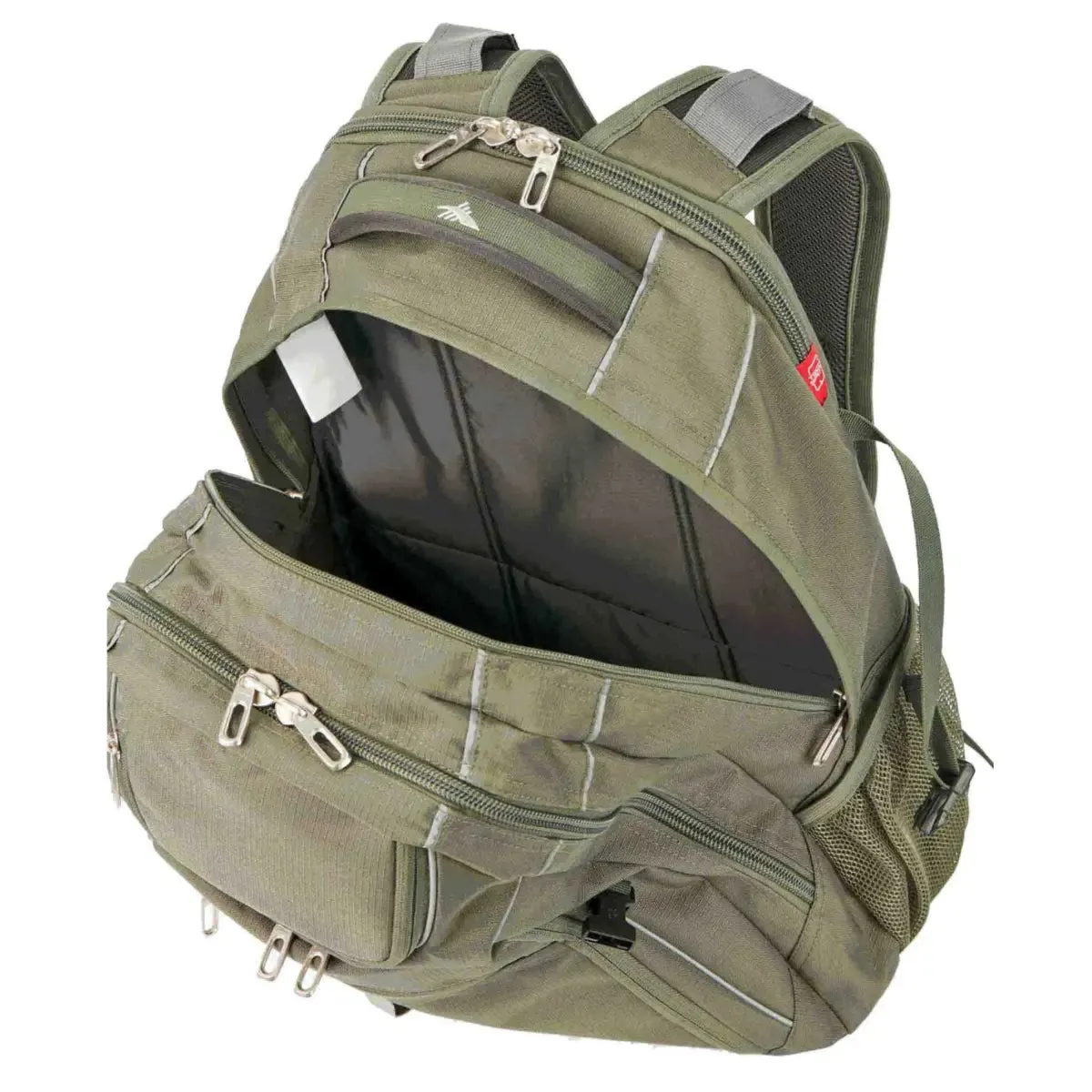 High Sierra Access 3.0 Eco 16" Laptop Backpack with RFID - Khaki