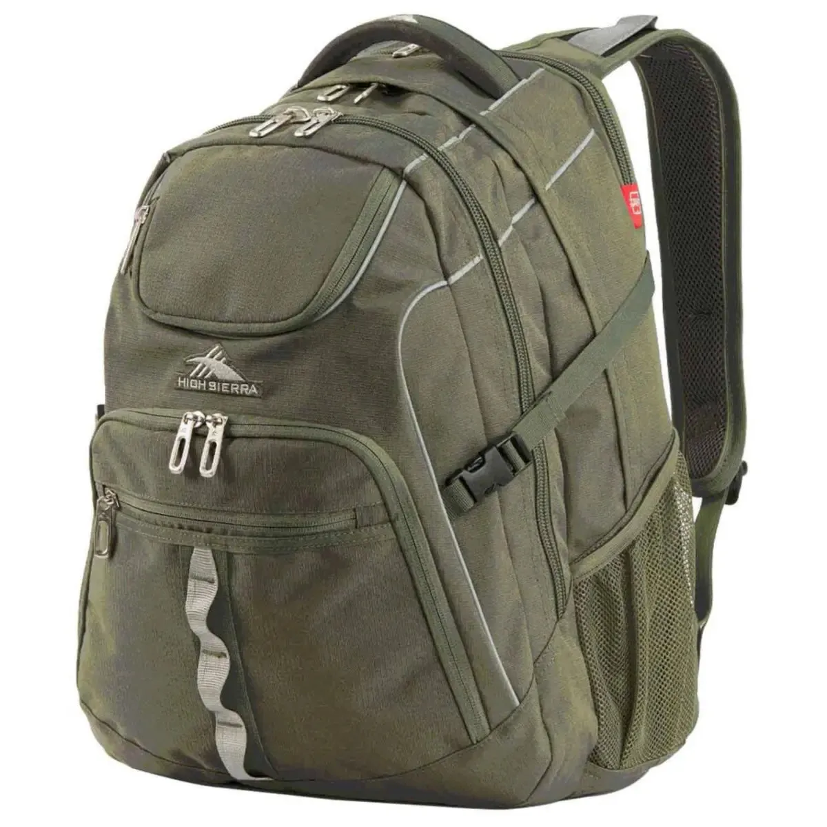 High Sierra Access 3.0 Eco 16" Laptop Backpack with RFID - Khaki