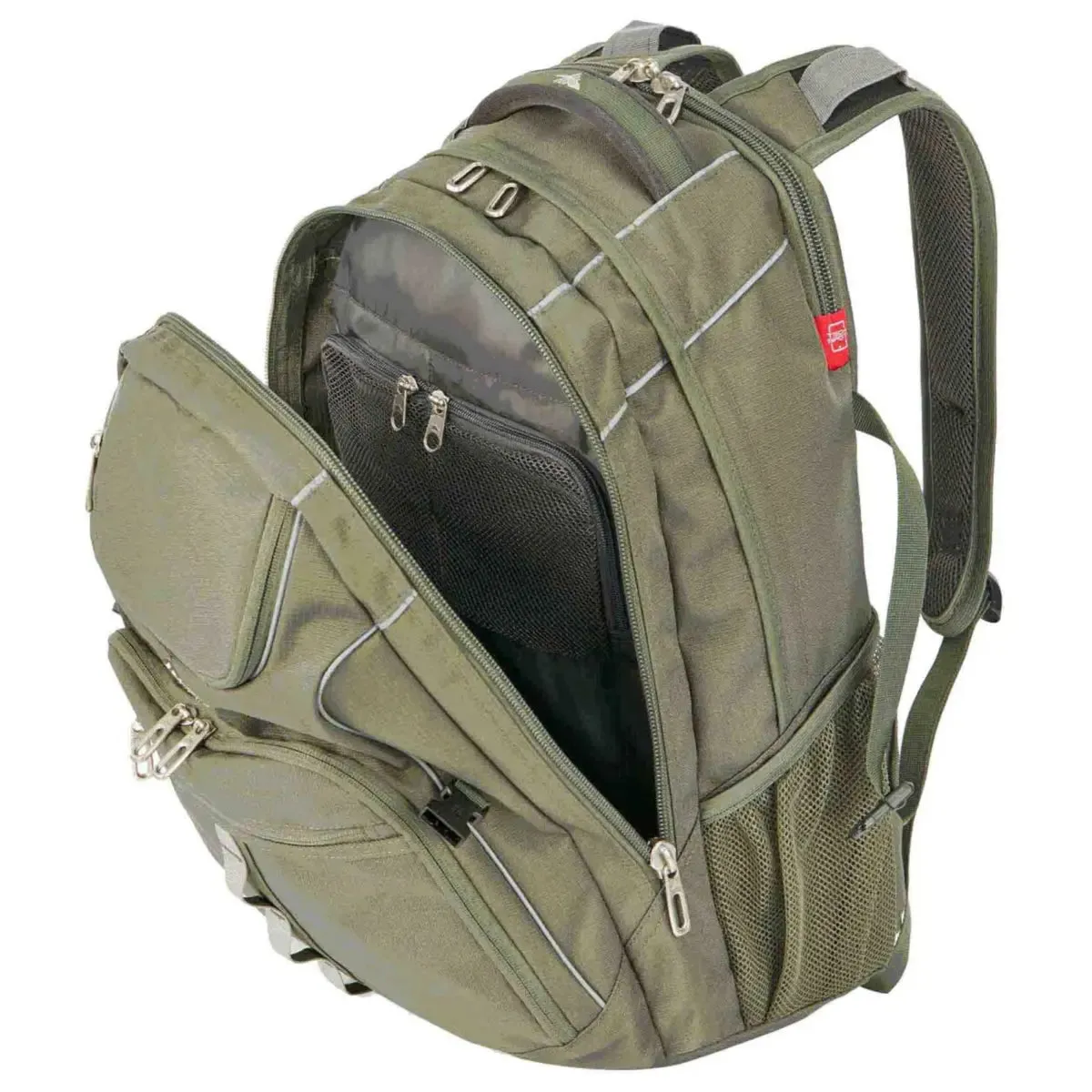 High Sierra Access 3.0 Eco 16" Laptop Backpack with RFID - Khaki