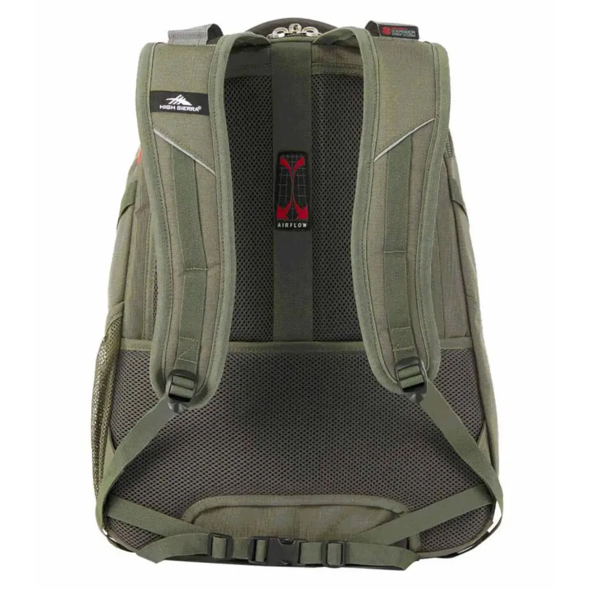 High Sierra Access 3.0 Eco 16" Laptop Backpack with RFID - Khaki