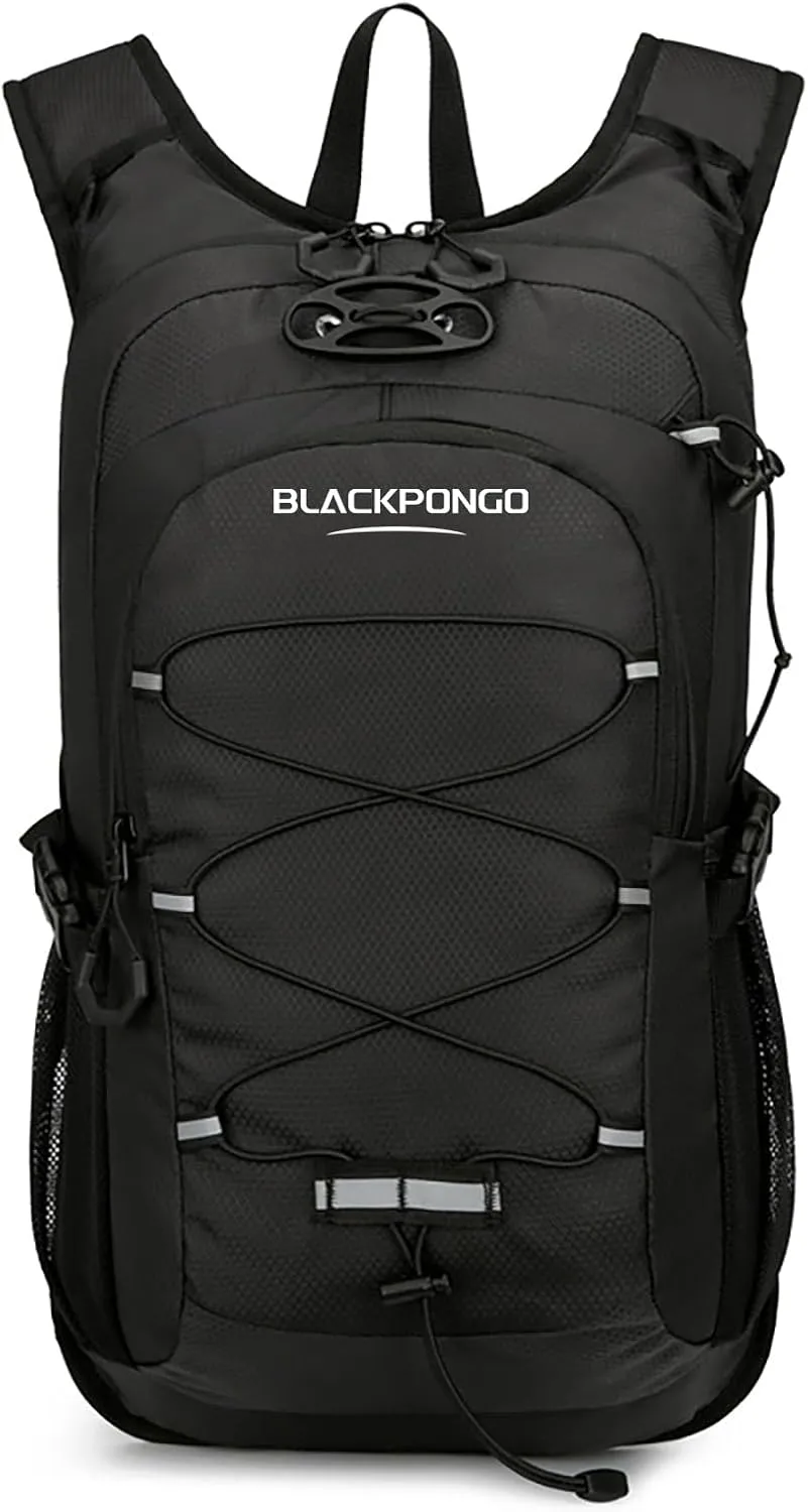 Hiking Backpack 35L Packable Lightweight Camping Backpack Men Women Waterproof Hiking Daypack Outdoor Travel Daypack (Black)