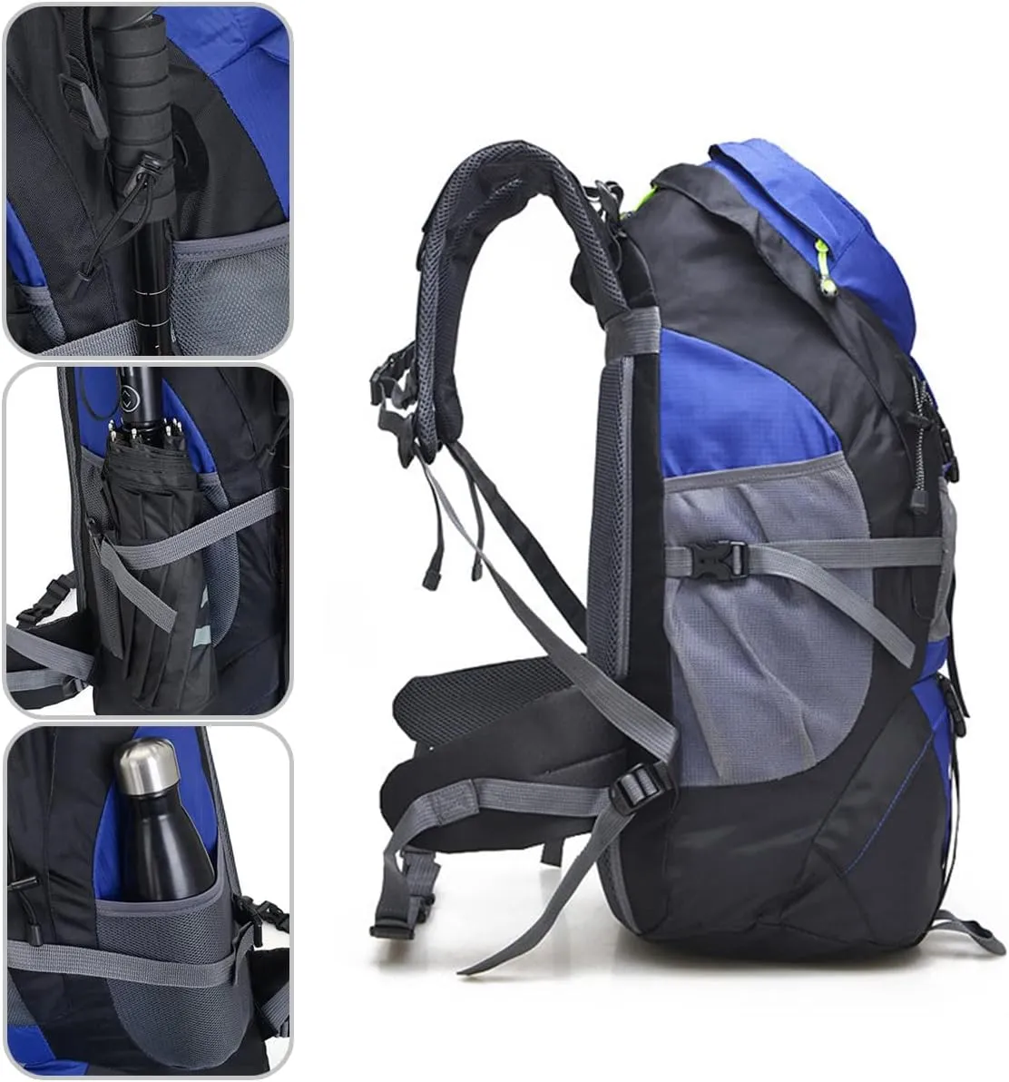 Hiking Backpack 50L Climbing Camping Backpack Large Rucksack for Trekking Travel Outdoor Sport