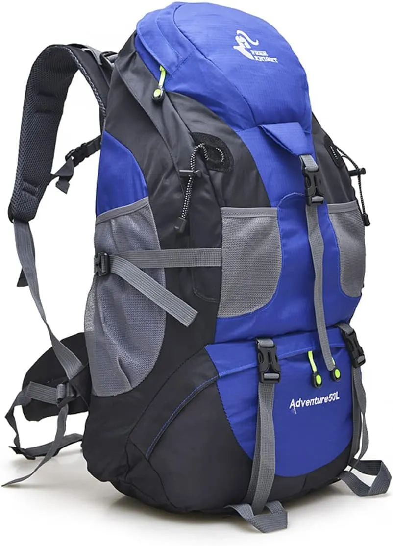 Hiking Backpack 50L Climbing Camping Backpack Large Rucksack for Trekking Travel Outdoor Sport