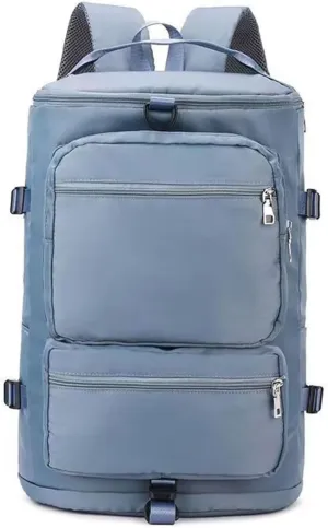 Hiking backpack, hiking camping, running, outdoor backpack, single shoulder bag for men and women (blue)