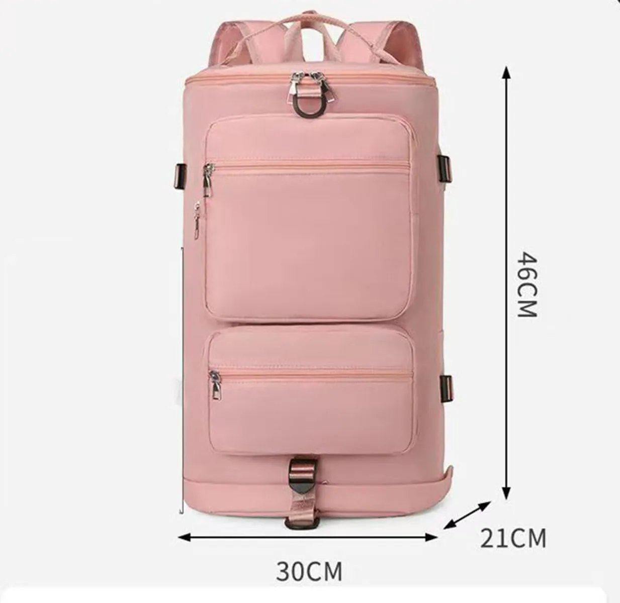 Hiking backpack, hiking camping, running, outdoor backpack, single shoulder bag for men and women (blue)