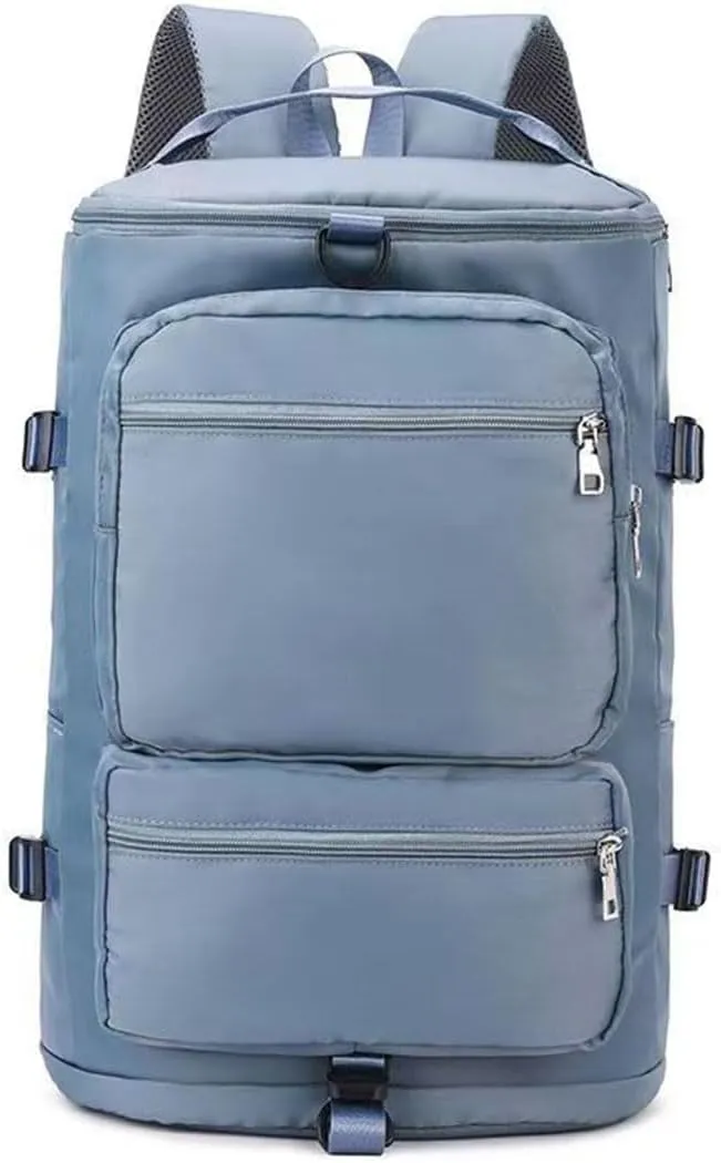Hiking backpack, hiking camping, running, outdoor backpack, single shoulder bag for men and women (blue)