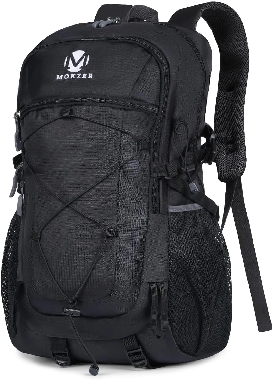 Hiking Backpack,40L Lightweight Waterproof Camping Daypack for Men and Women, Travel Bag for Outdoor Sport Trekking (Black)