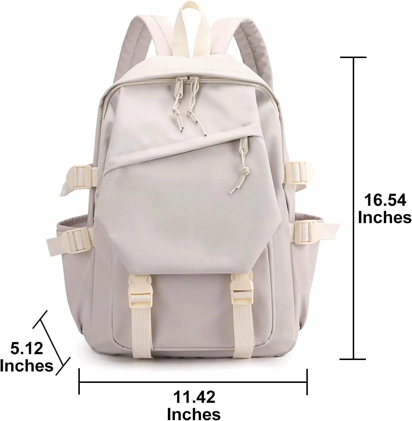 Honkai Star Rail Backpack Women Men Unisex Robin Rucksack Aventurine Firefly Bag HSR Kawaii Backpack (White-Robin)