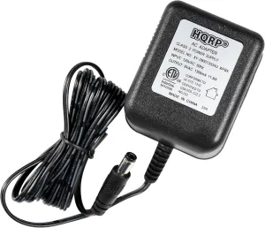 HQRP AC Adapter Compatible with DigiTech RP3 / RP200 / RP300 / S100 / S400 Guitar Multi Effects Pedals, Power Supply Cord