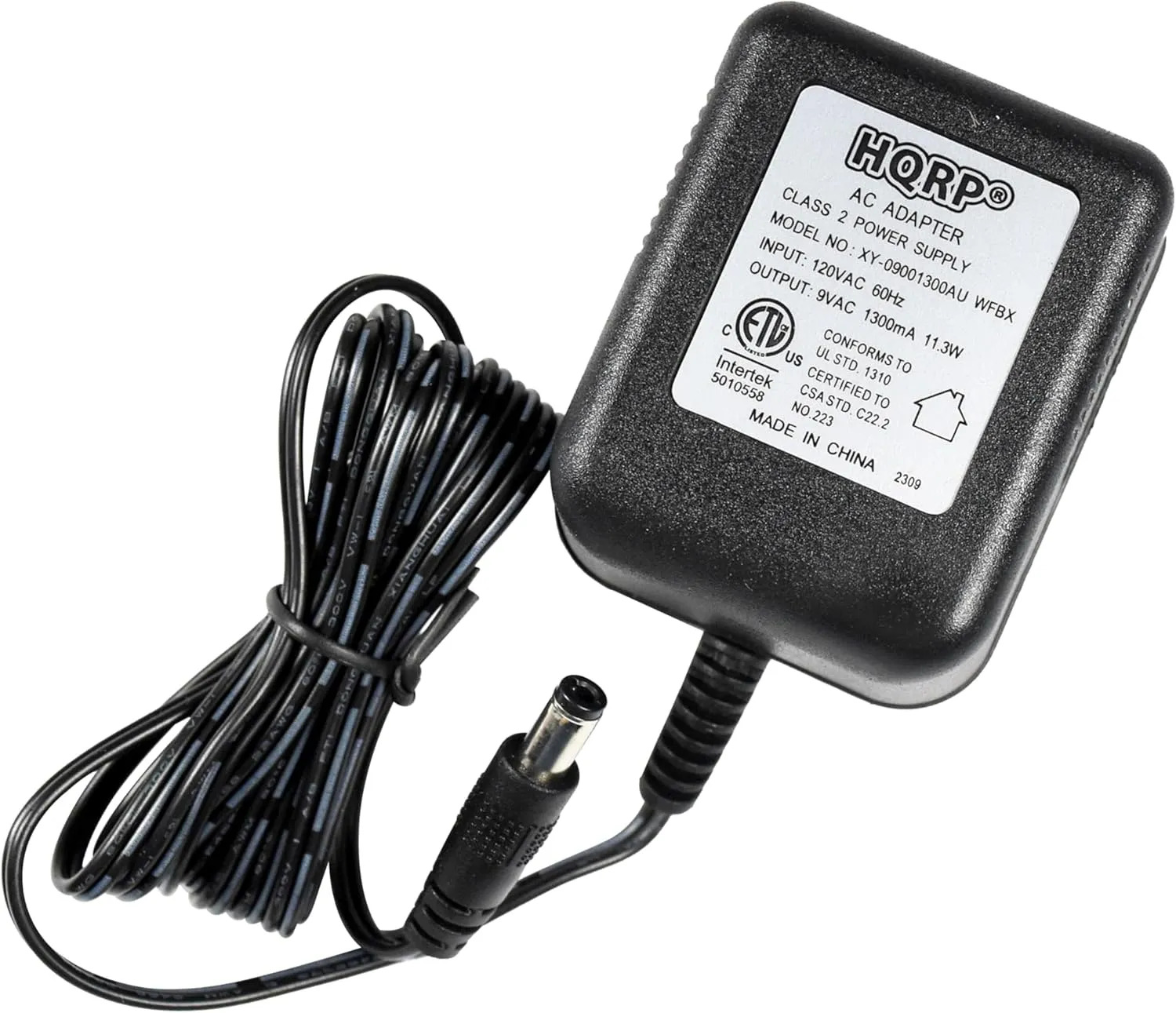 HQRP AC Adapter Compatible with DigiTech RP3 / RP200 / RP300 / S100 / S400 Guitar Multi Effects Pedals, Power Supply Cord