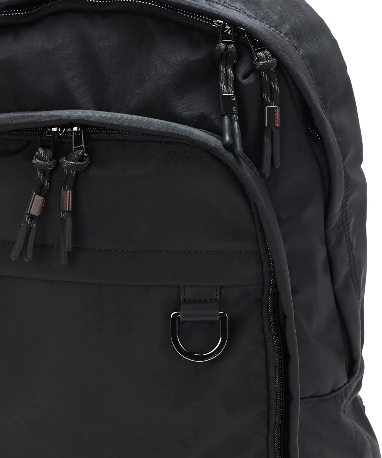 HUGO Quentyn Multipocketed Backpack, black jade, PCE.