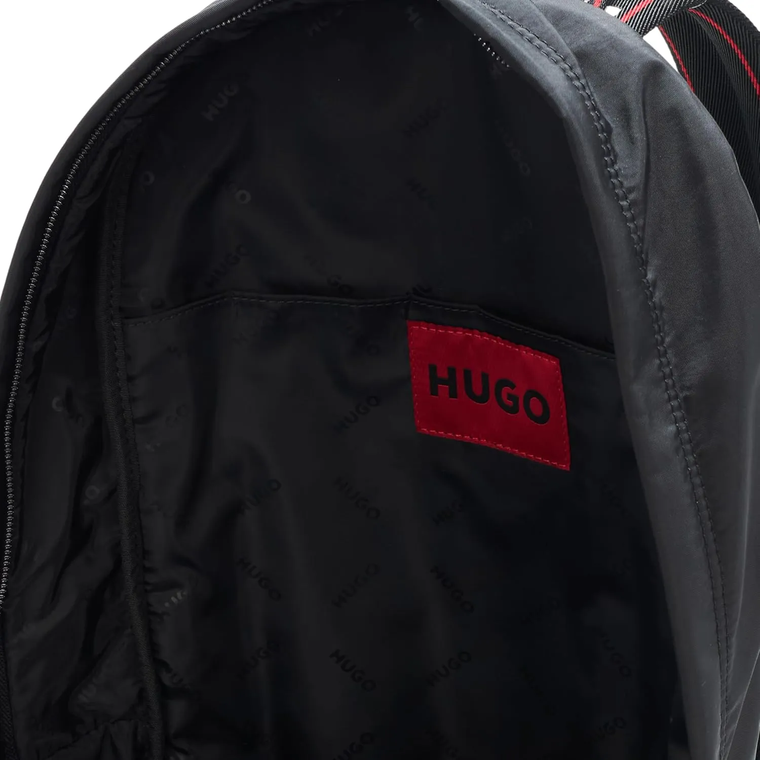 HUGO Quentyn Multipocketed Backpack, black jade, PCE.