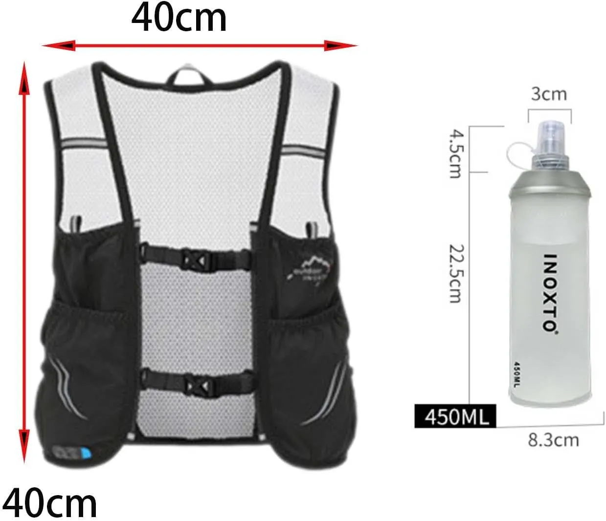 Hydration Backpack Daypack for Outdoor Activities, Suitable for Hiking and Climbing