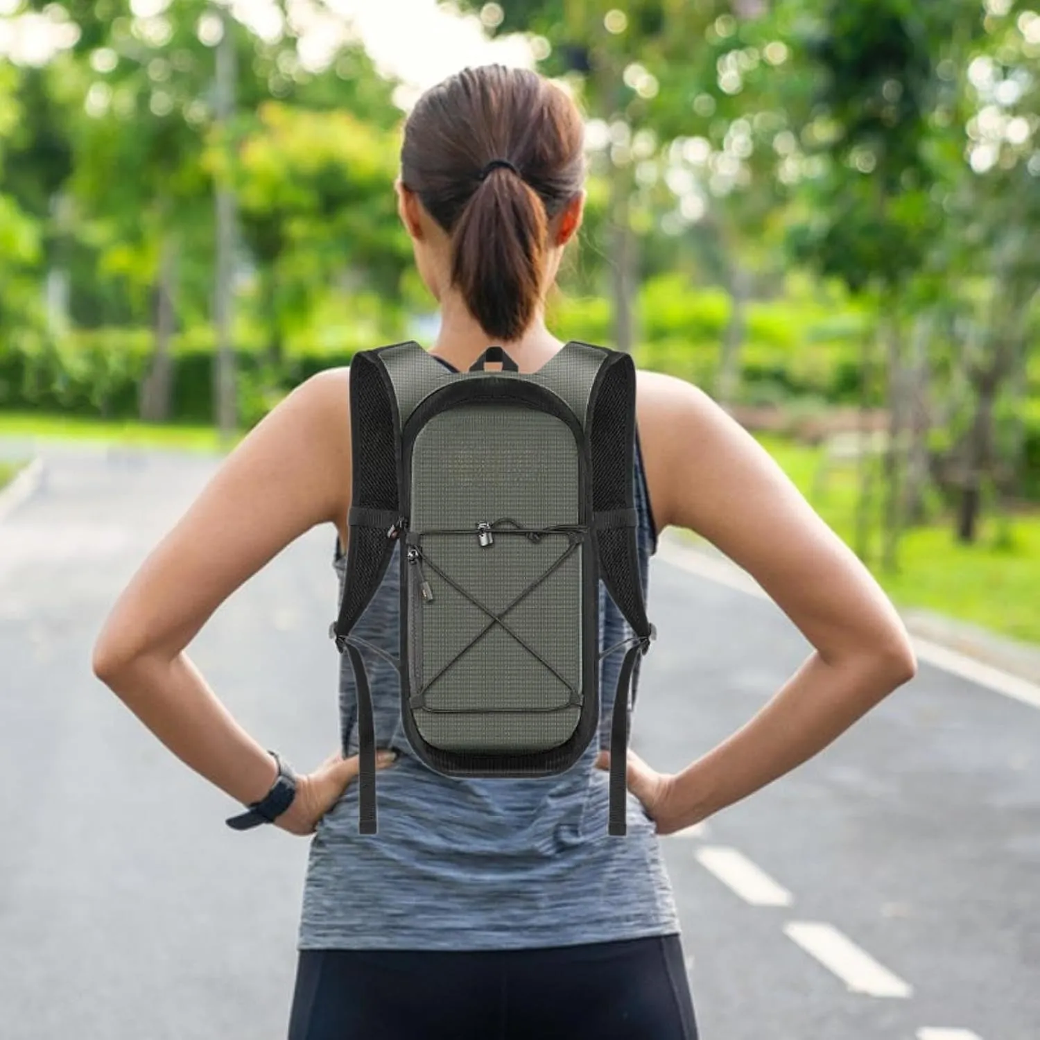 Hydration Backpack,Portable for Women Men,Water Bag,Daypack Hiking Water Backpack for Traveling Camping Climbing Backpacking