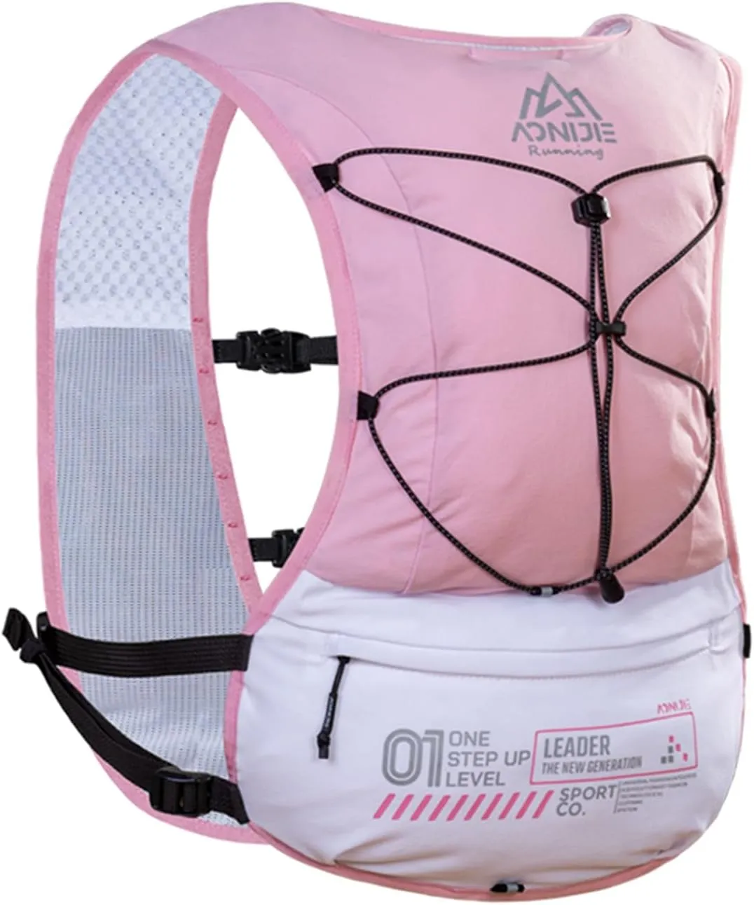 ICE FLAME Hydration Backpack Vest, 5L Multifunctional Outdoor Running Backpack fit 6.8 Inches Phone for Marathon Training, Hiking, Trail and Walking